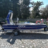 Marims 500 wersja POLICJA - łódź aluminiowa płaskodenna Kategoria projektowa C