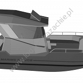 Marims 700 VC4 łódź aluminiowa